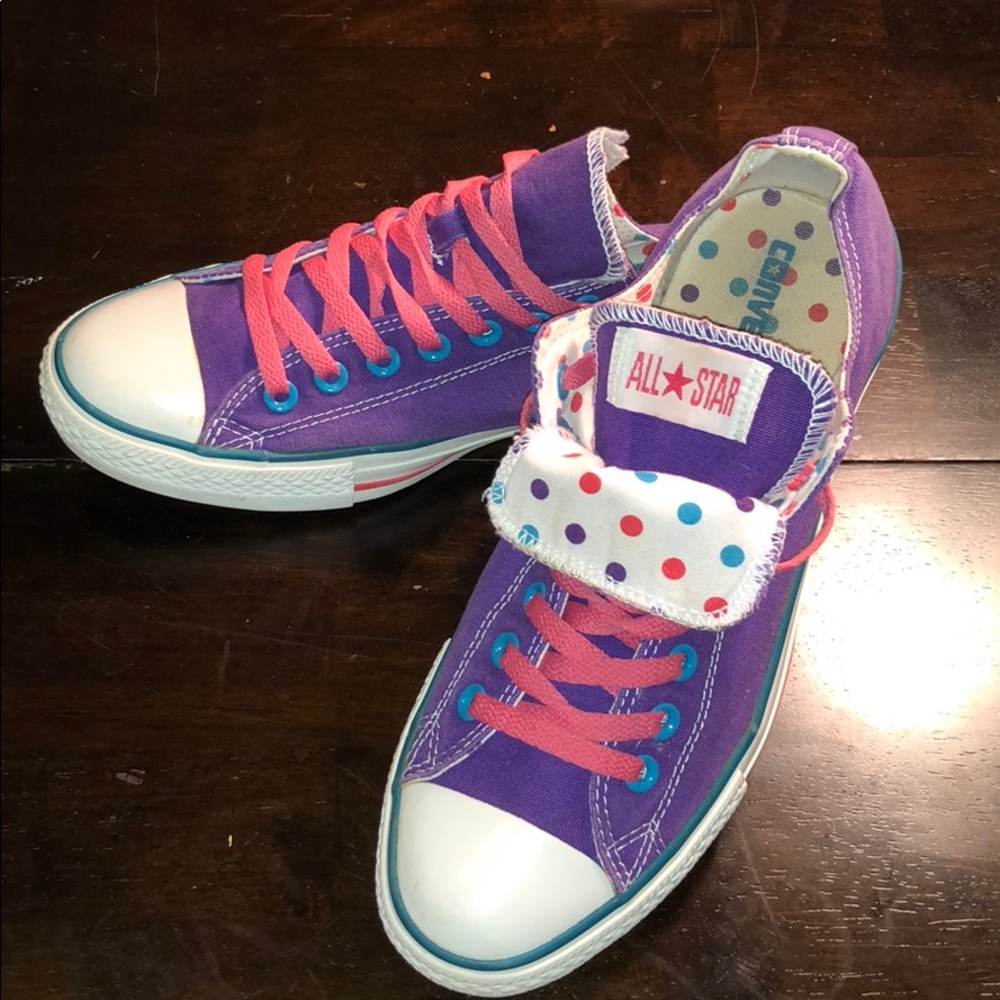 Purple Converse